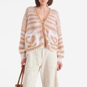 Loewe Anagram wool-blend cardigan